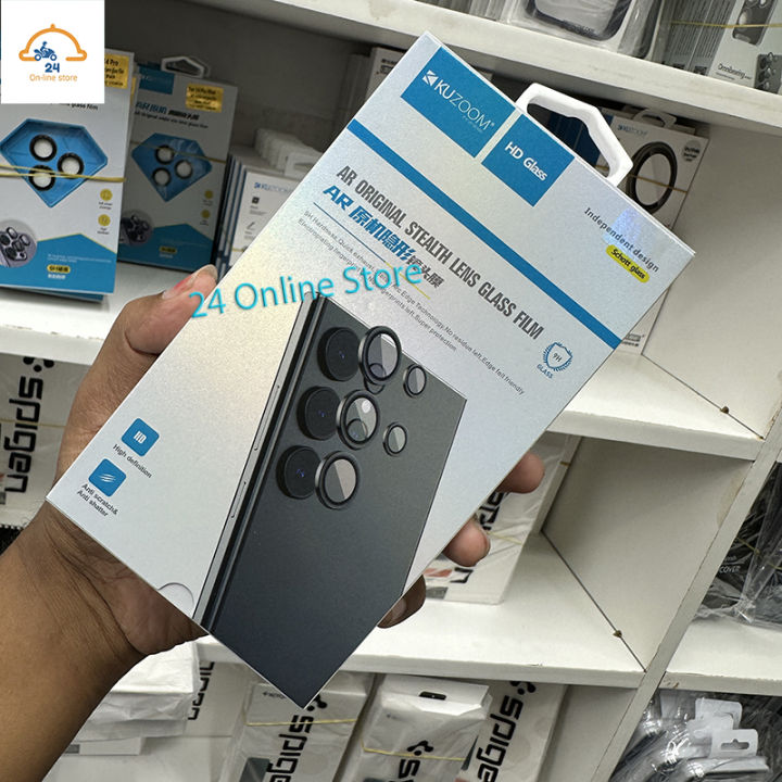 Kuzoon%20Camara%20Lens%20Protector%20For%20Samsung%20Galaxy%20S24%20Ultra%20Metal%20High%20Quality%20Glossy%20finish%20-%20Image%202
