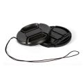 Walkingway Lens Cap Holder 43/49/52/55/58/62/67/72/77/82mm Center Pinch Snap-on Cap Cover Lens Cap Protective Lens Protector. 