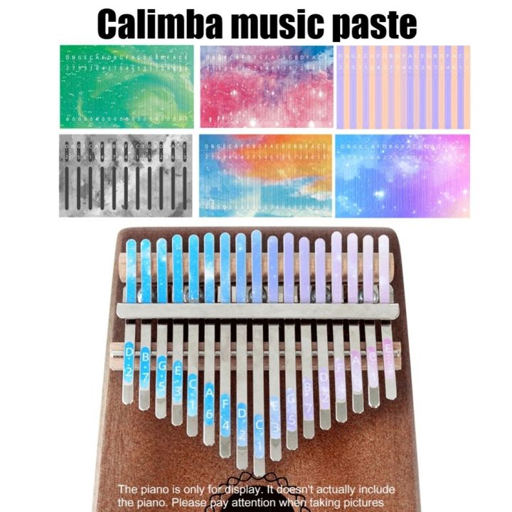 Hot%20Sale%20Strengthen%20The%20Memory%20Kalimba%20Scale%20Sticker%20Helpful%20Practical%20DIY%20Stickers%20Colorful%2021%20keys%20Color%20Audio%20Stickers%20Beginner%20-%20Image%208