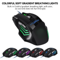 Leishe G950 Revolver Lightning Ergonomic Gaming Mouse With Clich Wheel And Precise Targeting USB Optical Wired Gaming USB Gaming Mouse Laser Work Mouse Rgb LED Wireless Mouse. 