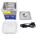 2L Digital Ultrasonic Cleaner Adjustable Heating Timing Cleaning Machine AC220V UK Plug. 