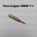 Pure Copper 900M-T-I Soldering Tip Bit Lead Free Soldering Iron Bits Replacement Pencil Soldering Solder Iron Tip For Soldering Station Tip. 