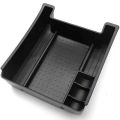 Armrest Secondary Storage Box Pallet Center Console Tray Organizer for Volvo XC60 V60 S60 2009 2010 2011 2012 2013 2014 2015 2016 2017/V60 S60 2018. 