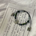 A variety of Xiaohongshu with the same new Chinese bamboo beads, ancient natural stone bracelets, cold and high-end niche bracelets. 
