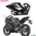 Motorcycle Magnetic License Plate Holder Fender Eliminator Tail Tidy for YAMAHA R15 V3 With LED & Fittings-Black (Imported). 