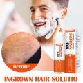 Ingrown hair after shaving treatment for dark spots repair serum M2Z1.