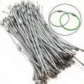 EDC Keychain Tag Rope Gadget Ring Key Keyring Stainless Steel Wire Cable Loop Screw Lock DIY Hand Tools. 