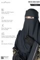 Glam Touch Premium Ameera Foodie Niqab.