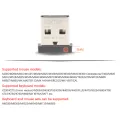 Wireless Dongle Receiver Unifying USB Adapter for Mouse Keyboard Connect 6 Device for MX M905 M510 Keyboard K400 Creek. 