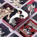 55 Pcs/Set Korean BL Manhwa The Pawn's Revenge Lomo Card Li Diwu Du Chenglu Laser Photocard Collection Card Fans Gift. 