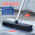 O6AM Taiwan hard bristle long handle floor brush outdoor toilet shower room kitchen balcony bathroom washing floor brush tile. 