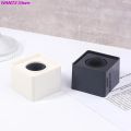 1Pc Microphone Flag Station Square Shaped Interview KTV Mic Station Cube Interview Box ABS Prop Stand News Reporter Injection. 
