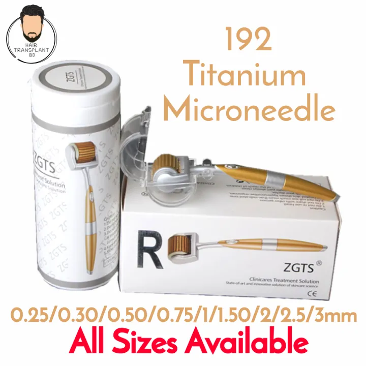 Zgts%20Derma%20Roller%200.5mm%20-%20192%20Titanium%20For%20Skin%20Hair%20And%20Beard%20Growth%20(All%20Sizes%20Available)%20-%20Image%206
