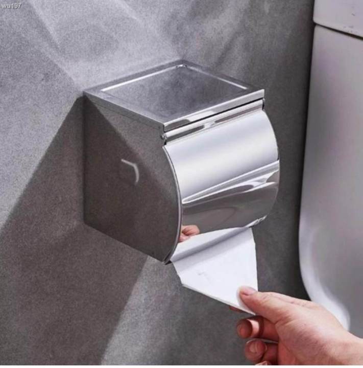 Tissue paper holder - Stainless Steel