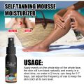 Tanning Spray 30ml Sun-free Smearing Skin Tanning Cream Organic Body Self Tanner Natural Long Lasting Bronze Body Lotion TSLM1. 