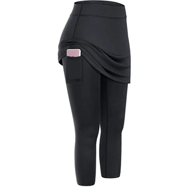 2-piece%20Workout%20Leggings%20Yoga%20Leggings%20Women%20Skirt%20Pants%20Workout%20Leggings%20Fashion%20Casual%20Running%20Fitness%20Pants%20Skirt%20-%20Image%207