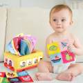 Baby Tissue Box Preschool Tissue Box Toy for Baby Girls Toddlers. 