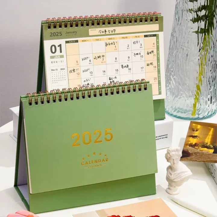 Spiral%202025%20Desk%20Calendar%20Standing%20Flip%20Table%20Desktop%20Calendar%20Schedule%20Daily%20Monthly%20Agenda%20Organizer%20Gifts%20-%20Image%204
