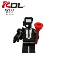 KDL818 Skibidi Toilet Man Building Blocks Accessories Titan TV Monitor Cameraman Speakman Figures Toys Gifts for Boys. 