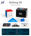 Moyu RS3M Magnetic Speed Rubik's Cube Sticker Less- 3×3×3. 