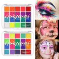 Beauty Body Face Painting Face Color Eye Shadow Easy To Clean Makeup Body Paint Festival Acrylic Paint Halloween Makeup. 