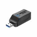 USB 3.0 HUB Adapter Extender Mini Splitter Box 1 to 3 Ports High Speed USB 2.0 For PC Laptop U Disk Card Reader.