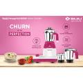 Bajaj Hexagrind 600-Watt Mixer Grinder with 3 Jars. 