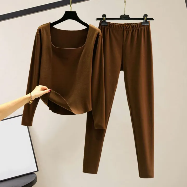 Popular%20Bottoming%20Top%20Pants%20Set%20Double%20Sided%20Derong%20Soft%20Basic%20Top%20Pants%20Moisture%20Absorbing%20Traceless%20Basic%20Top%20Pants%20Set%20-%20Image%207