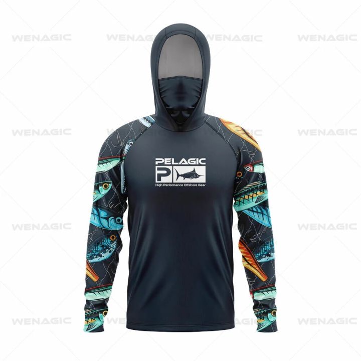 Pelagic%20Grea%20Fishing%20Shirts%20with%20UV%20Protection,%20Long%20Sleeve,%20Hooded%20Face%20Cover,%20Quick%20Dry%20Tops,%20Fishing%20Face%20Mask%20Clothes%20Upf%2050%20-%20Image%203