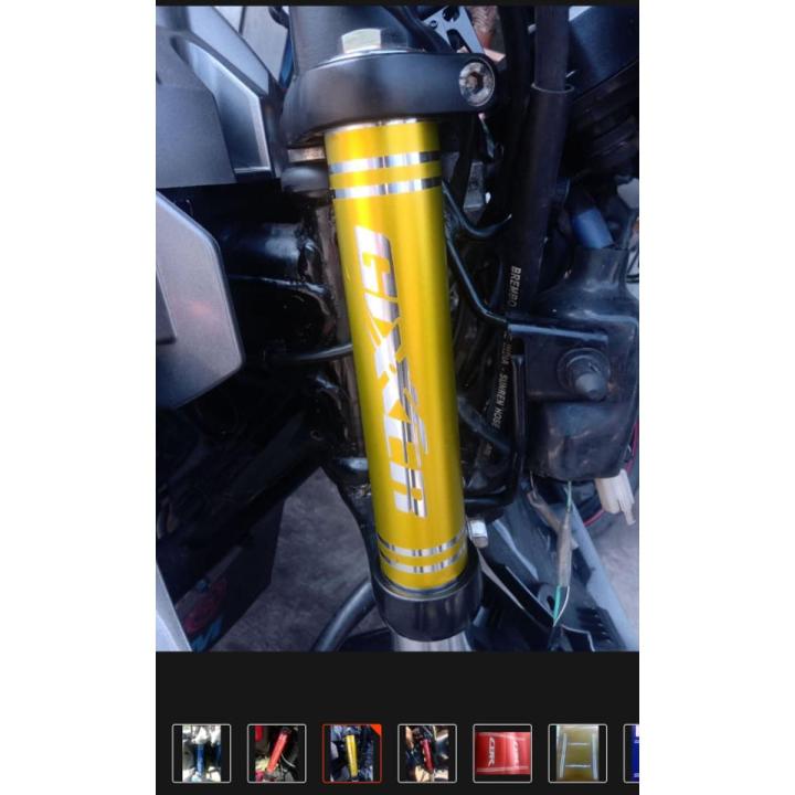 Suspension or fork sticker for gixxer