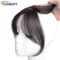 Women Bangs Wig Natural Wispy Clip-in Bangs Hair Extensions for Women 3d French Bangs Fringe Wig Black Brown Side Bangs Hairpieces Buyers' Favorite Styleable Bangs Wig.