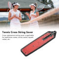 Tennis Cross String Saver, Cross String Saver Lightweight Durable for Badminton Racket.