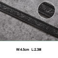 Skirting Border Wall Trim Line 3D Decorative Edging Environmental Foam Border Frame Multi-purpose Strip Waist Line Wall Sticker.