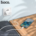 Hoco C109A 18W QC3.0 Charger With Micro Usb Cable Glorious QC3.0 Wall Charger Single USB, 18W Output, EU Plug. 