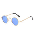 Retro hip-hop sunglasses small frame round Douyin Internet celebrity street mini glasses funny sunglasses little prince mirror. 