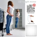 50/10Pc Mirror Sheets Self Adhesive Non Glass Mirror Ultra-thin Flexible Mirror Sheet DIY Tiles Mirror Stickers for Home Bedroom. 