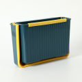 Creative Home Kitchen Hanging Portable Storage Bucket Multi functional Classification Folding Garbage Bin for Vehicles.