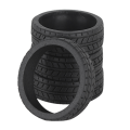Road High Grip Rubber Tyres for 1/18 Scale Ldrc Rc Model Car, Essential Rc Accessories. 