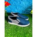 Velvet Fabric Loafer Styles' Rubber Sole Winter and Summer Wind Proof Shoe For Men. 