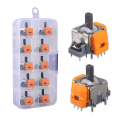 10Pcs 3D Hall Effect Joystick Adjustable No Drifting Thumbsticks Game Joystick Module Controller for. 