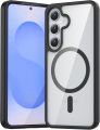 Back Cover Case for Samsung Galaxy A27 5G | Anti Yellow | Mag-Safe | Transparent & Black Mobile Phone Case Cover for Samsung Galaxy A 27 5G / A27 5+G | TPU Transparent & Black Back Cover.