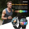 Aolon GT5pro Smart Watch 1.6inch TFT Full Touch Screen HD Bluetooth Call Sport Fitness Tracker Waterproof Smartwatch. 