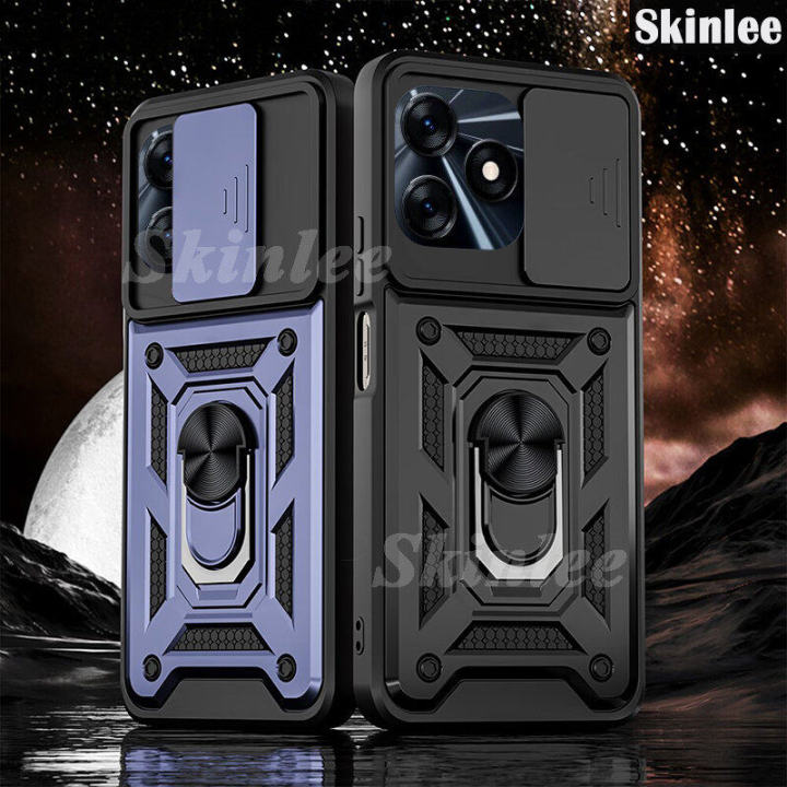 Phone%20Case%20for%20Tecno%20Spark%2010C%20Spark%2010%204G%20Back%20Cover%20Hard%20Armor%20Shockproof%20Camera%20Protection%20Handphone%20Casing%20for%20Tecno%20Spark10C%20Spark%2010%204G%20Phone%20Cases%20Navigation%20Holder%20Ring%20Cover%20-%20Image%203