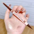 Double Head Liquid Brown Eyeliner Pen/ Waterproof Quick-drying Brighten Eyes Lying Silkworm Pencil/ Women Korean Cosmetics.