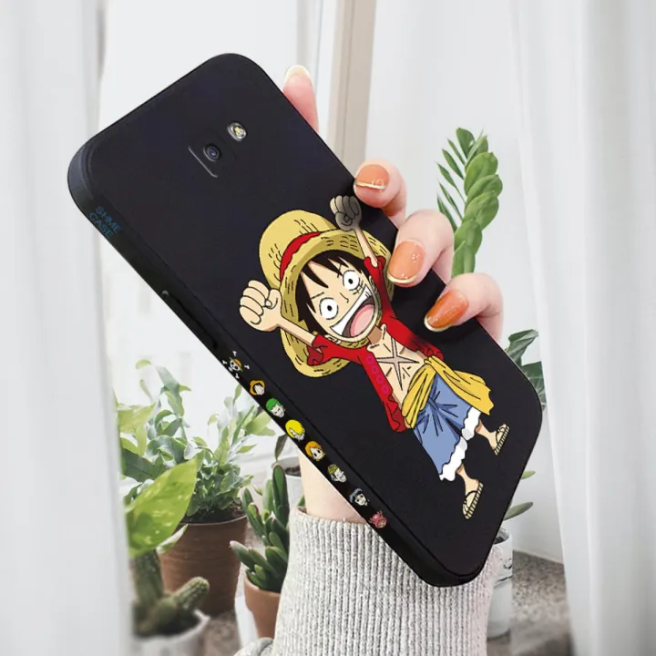 AMORVOR for Samsung Galaxy J5 Prime Back Cover Anime One-Piece Luffy Side design Soft Case Liquid Silicone Phone Cases