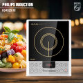 Philips HD4929 Induction  2100-Watt Cooker (Black) – Official Philips Product. 