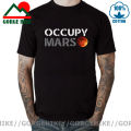 Novelty Occupy Mars SpaceX Starman T Shirt Men Man 100% Cotton Elon Musk Space X T-Shirt Summer Camiseta Mens Tshirt Don't Panic. 