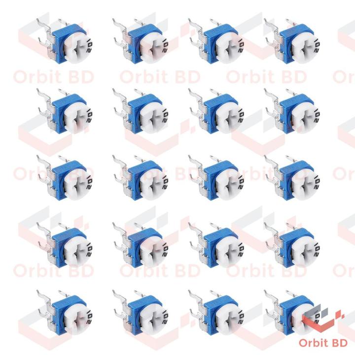 TrimPot 1K(102) Ohm Variable Resistor 6mm-10Pcs