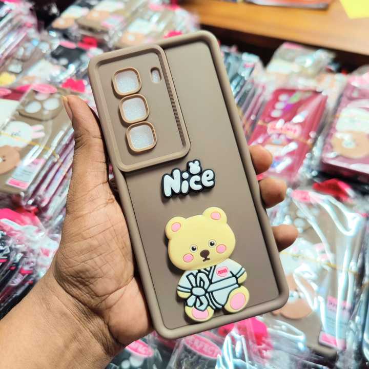 Infinix Hot 60 Pro Plus 4G Leadis Dool Case Back Cover Ultra Thin Soft Luxury Square Liquid Silicone Phone Case For Infinix Hot 60 Pro+