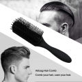 NYT 1Pc Hair Comb Airbag Brush Anti-Static Hairbrush 9 Rows Plastic Dentangling Brush Men Hairdressing Comb Scalp Massage.